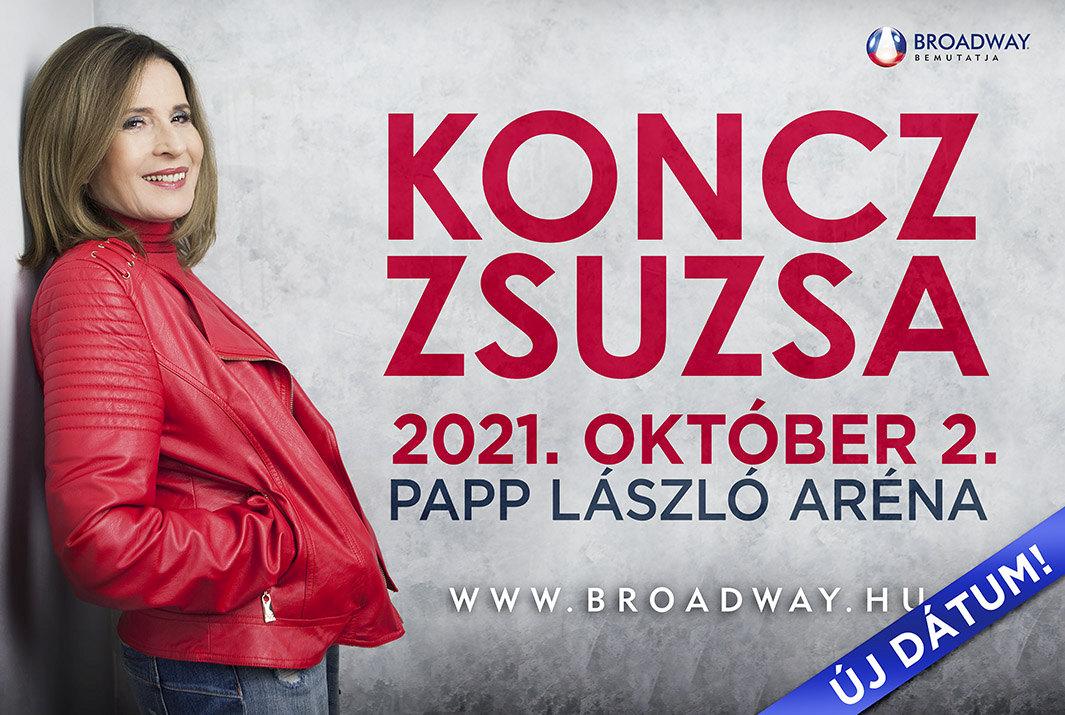 Koncz Zsuzsa Aréna koncert - új dátum